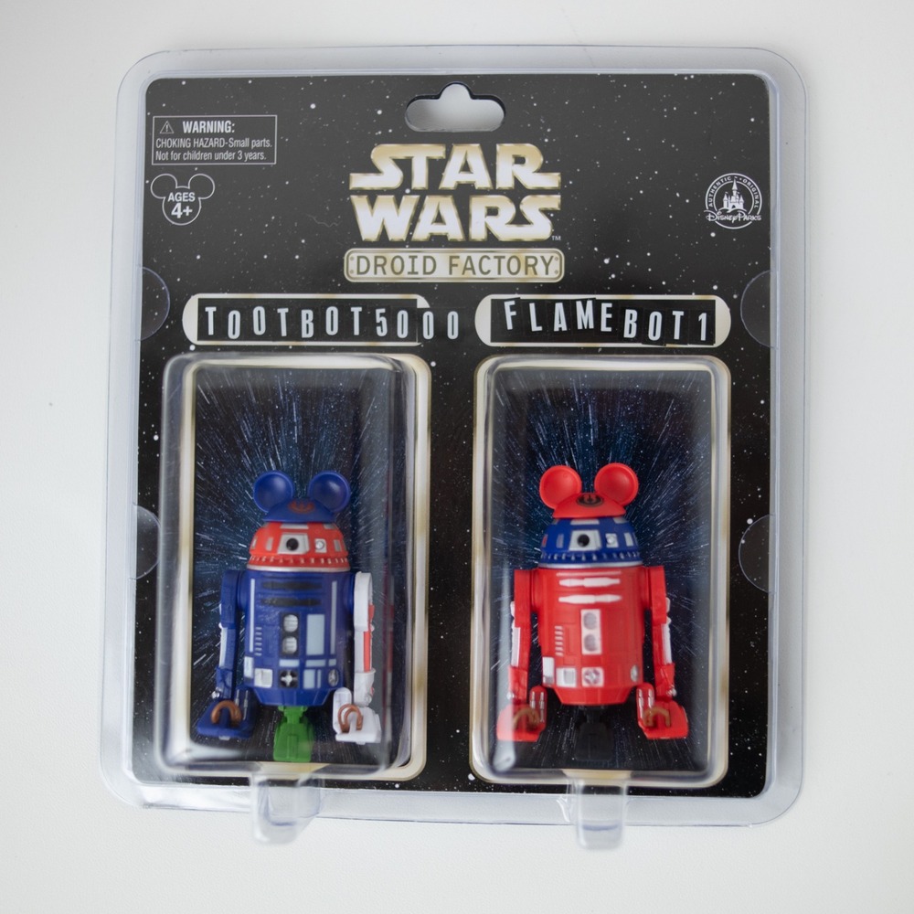 Disney Parks Star Wars Droid Factory Build A Droid 2 Pack Mickey Ears R2-D2 2012